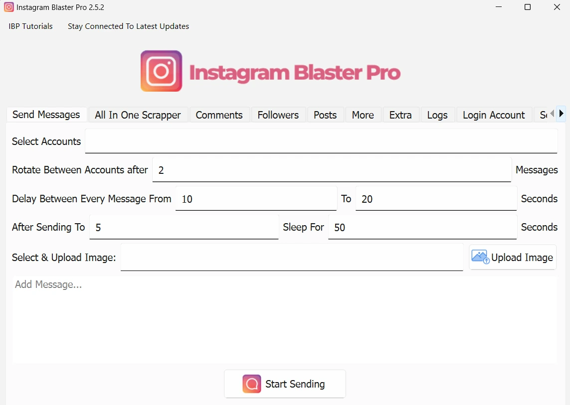 Instagram Blaster Pro